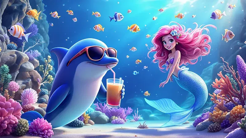 Arena bawah laut permainan tembak ikan dengan berbagai target